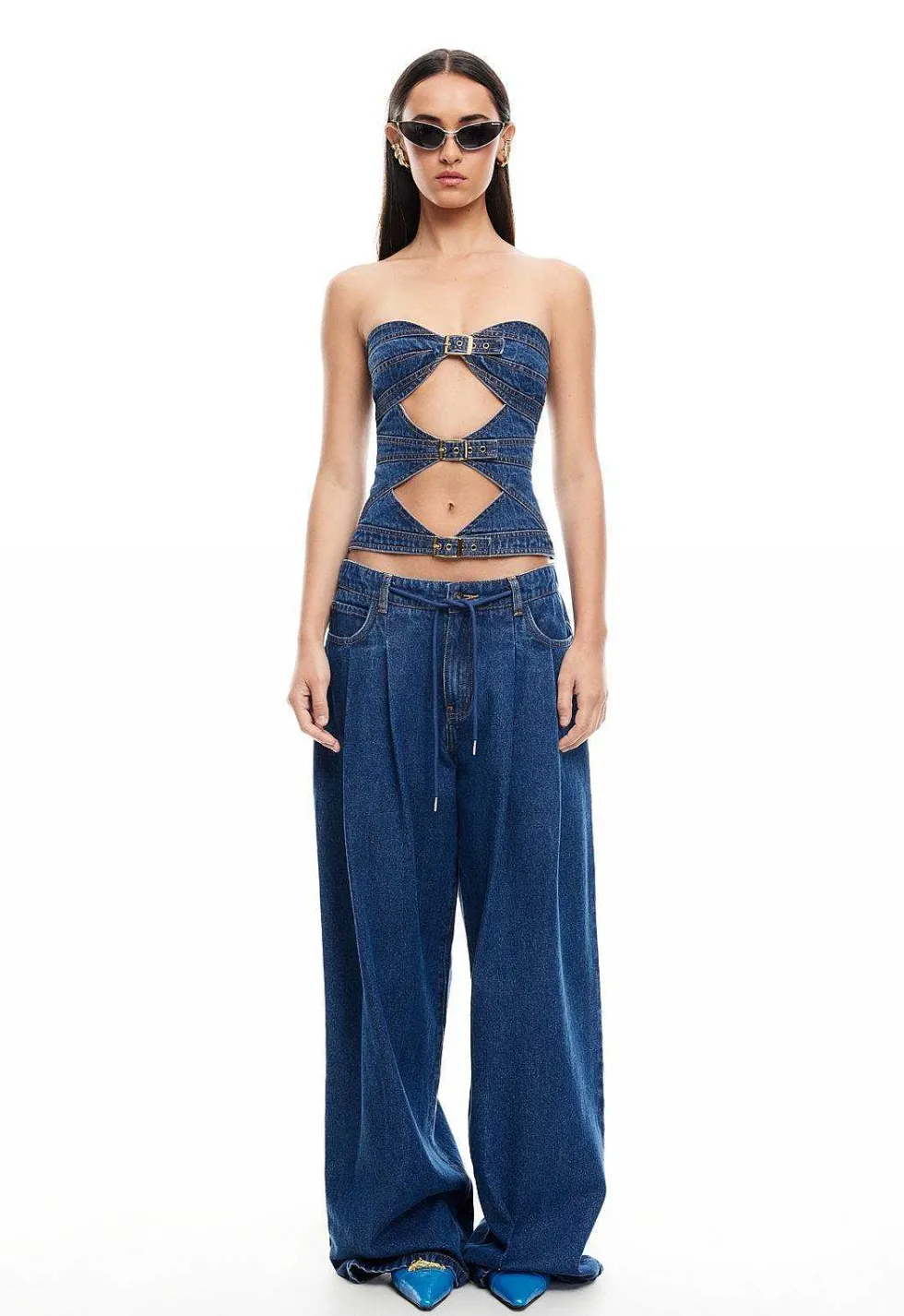 Lioness Buckle Corset Outlet