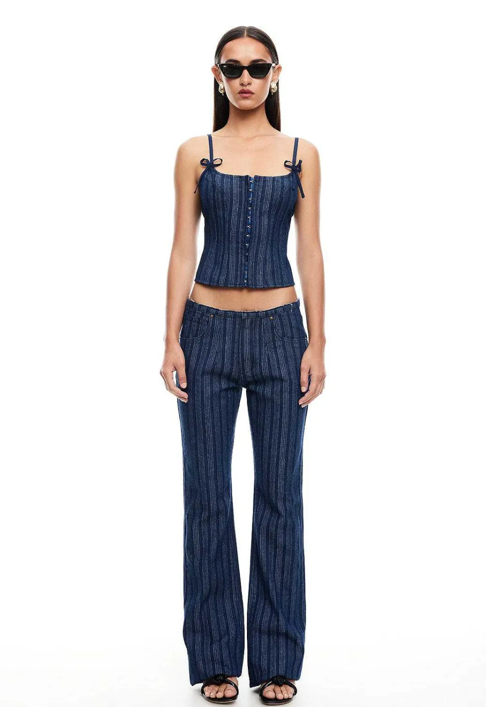 Lioness Charismatic Denim Corset Sale