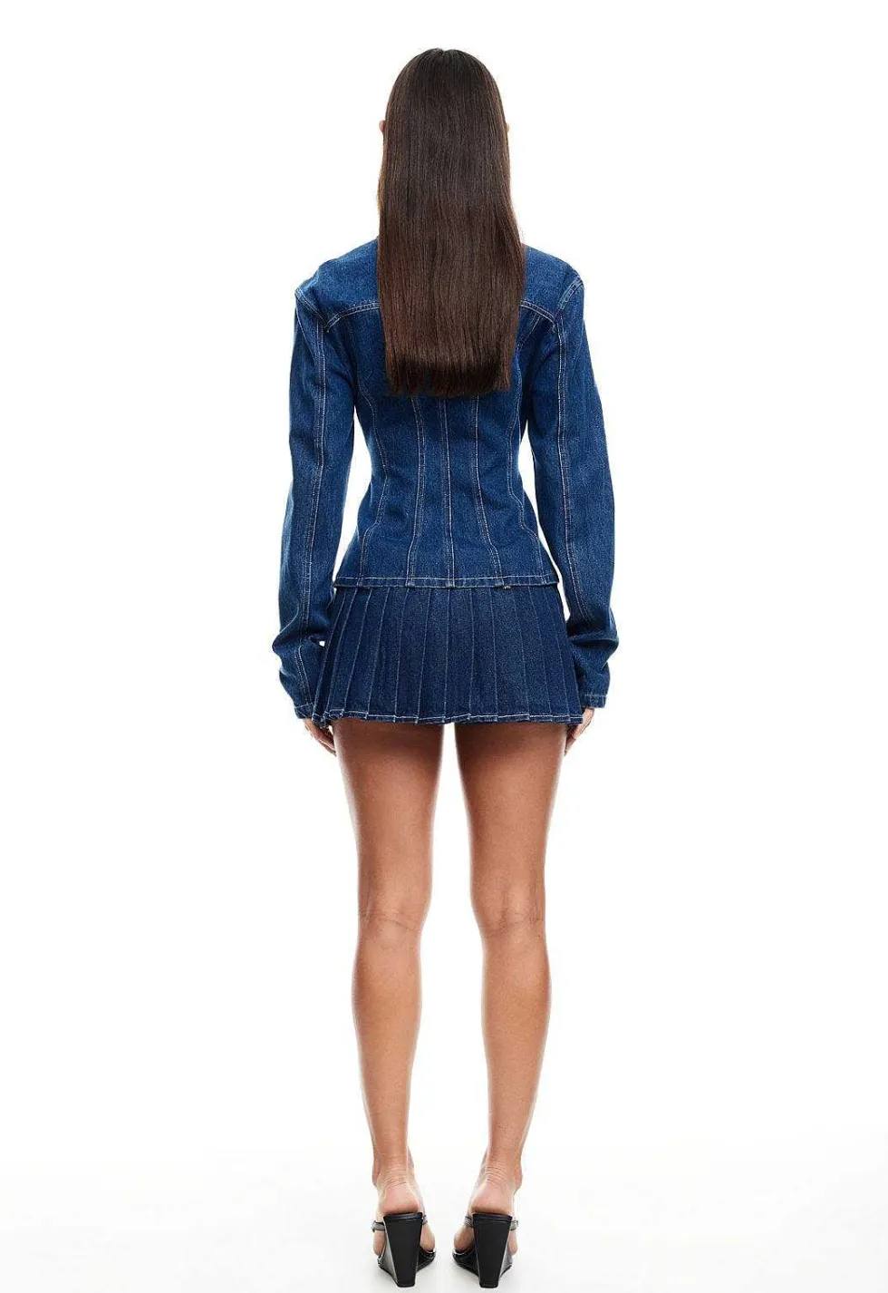 Lioness Rider Denim Jacket Fashion