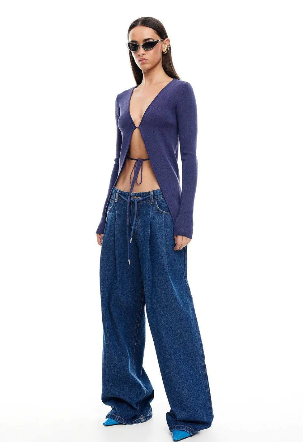Lioness Slouched Tie Up Jean Shop