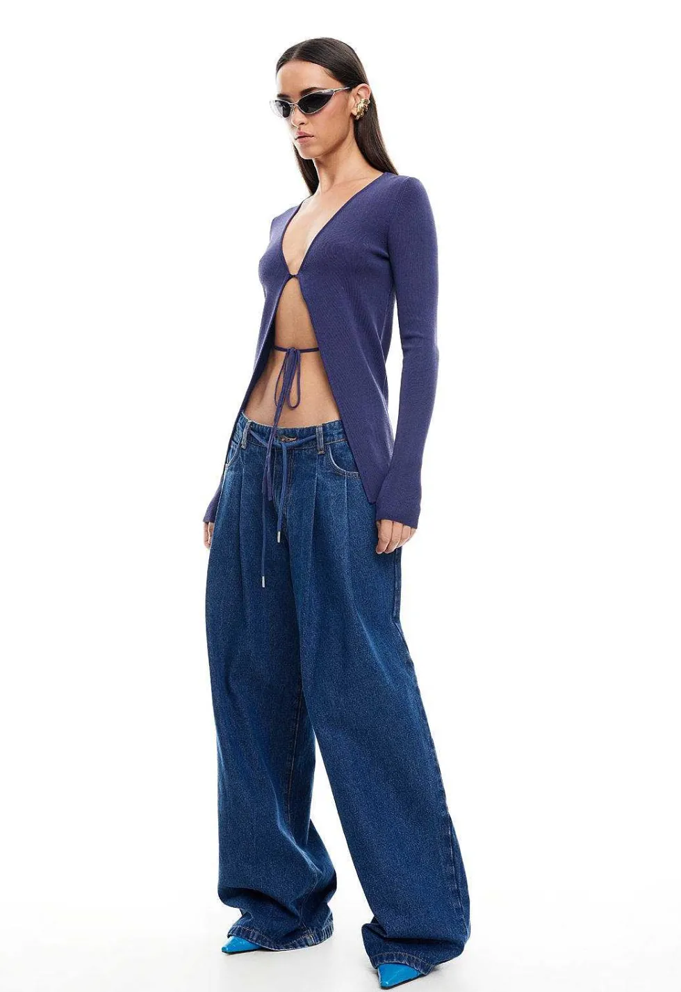Lioness Slouched Tie Up Jean Hot