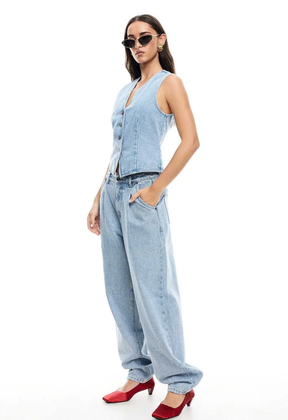 Lioness Vision Denim Vest Best